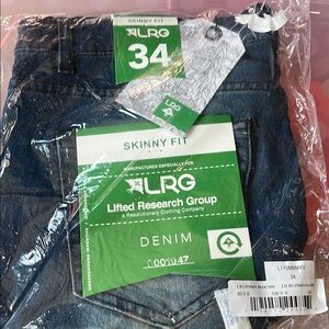 LRG Blue Skinny Jeans with Sleek Fit